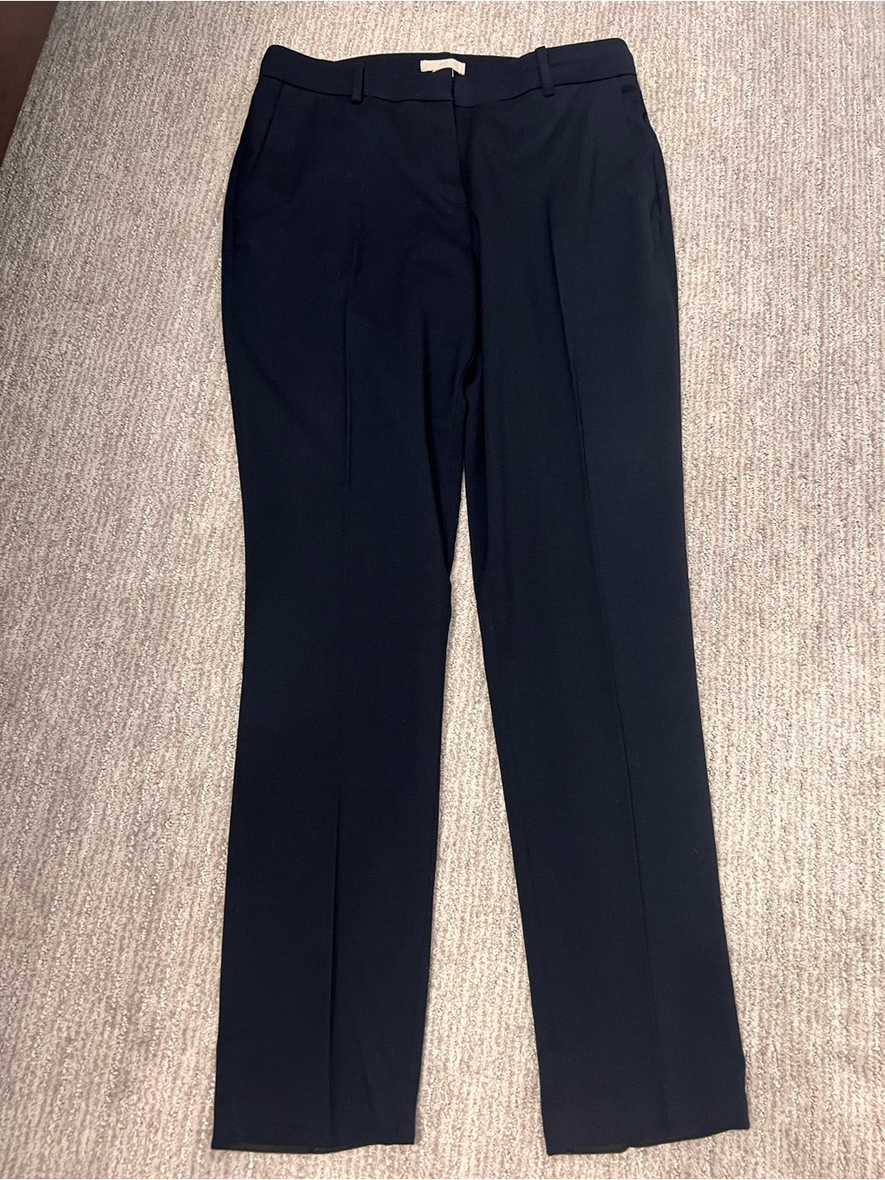 H&M straight leg dress pants, navy colour, size 8, very good condition